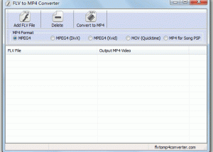 FLV to MP4 Converter screenshot