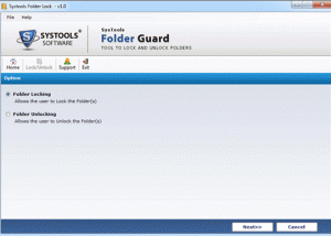 software - Folder Key, Folder Lock/Unlock Freeware 1.0 screenshot