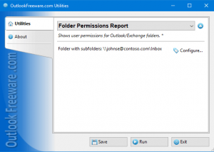 software - Folder Permissions Report 4.11 screenshot