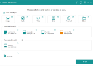 software - FonePaw Data Recovery 3.6.0 screenshot