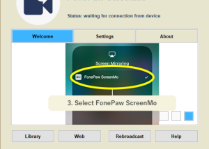 FonePaw ScreenMo screenshot