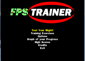 software - FPS Trainer 1.0.0.0 screenshot