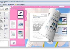 software - Free 3DPageFlip Paper Flip Maker 1.0 screenshot