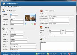 software - Free Address Book - Contact management 1.10.3 screenshot