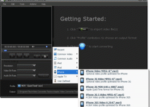 software - Free Apple Video Converter Factory 3.0.1 screenshot