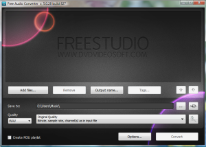 software - Free Audio Converter 5.1.9.310 screenshot