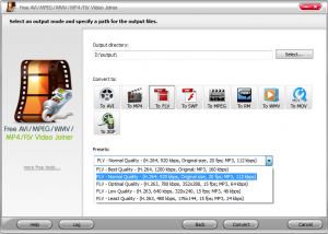 software - Free AVI MP4 WMV MPEG Video Joiner 7.8.2 screenshot