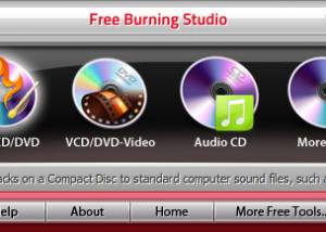 software - Free Burning Studio 7.5.1 screenshot