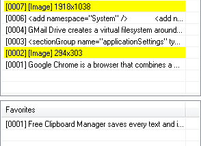 software - Free Clipboard Manager 2.50 screenshot