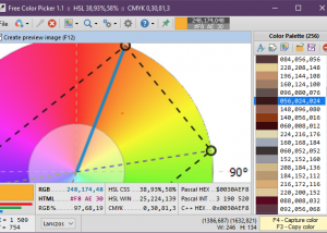 software - Free Color Picker 1.0 screenshot