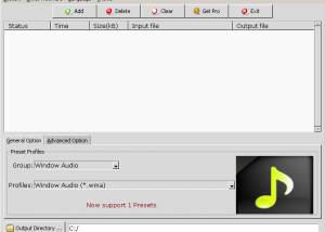 Free Convert MP3 to WMA Freeware screenshot