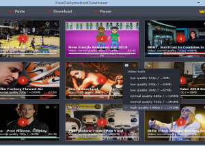 software - Free Dailymotion Downloader 5.2.15.519 screenshot