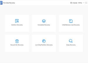 Free Data Recovery screenshot