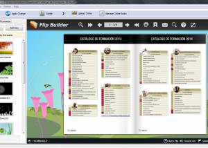 Free desktop flash flipbook publisher screenshot