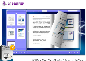 Free Digital Flipbook software screenshot