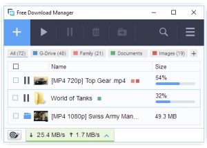 Full Free Download Manager for Mac screenshot