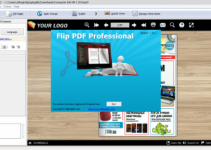 Free Drag Drop FlipBook Maker screenshot