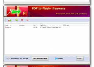 software - Free Flash Brochure Maker for PDF 2.0 screenshot