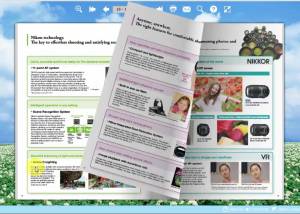 Free Flash eBrochure Software screenshot