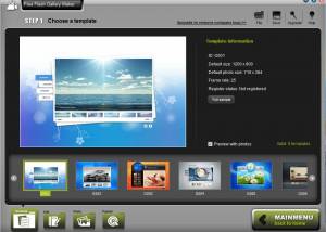 software - Free Flash Gallery Maker 2.5 screenshot