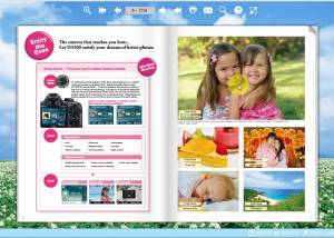 Free Flash magazine software screenshot