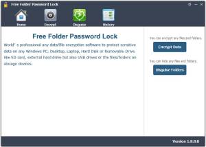 Full Free Folder Password Lock screenshot