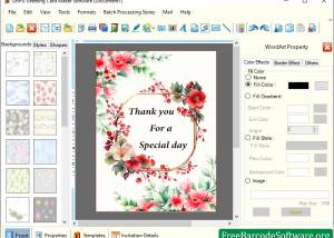 software - Free Greeting Cards Maker 7.5.0.1 screenshot