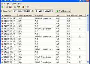 software - Free IP Scanner 3.5 Build 20250305 screenshot