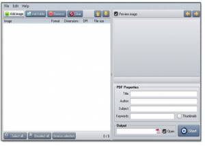 software - Free JPG to PDF converter 1.0 screenshot