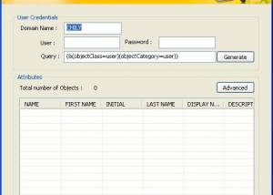 Free Lepide Active Directory Query screenshot
