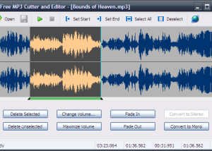 Free MP3 Cutter and Editor screenshot