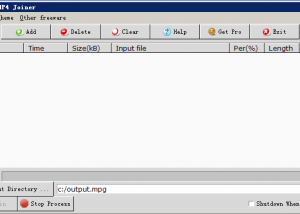 software - Free MP4 joiners 3.0.1 screenshot