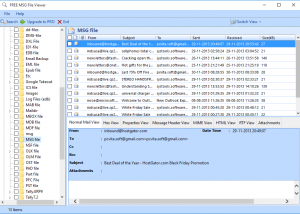 Free MSG File Reader screenshot