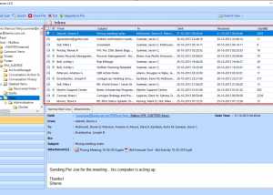 Free Outlook OST File Viewer Tool screenshot