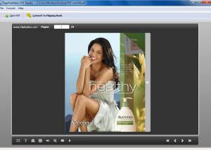 Free PageFlipMaker PDF Reader screenshot