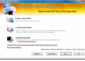 Free PageFlipPDF to JPG screenshot