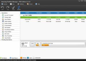 software - Free Partition Manager 5.1.1.8 screenshot