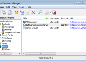 software - Free Password Manager 1.1.20 screenshot