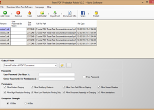 Free PDF Protector 4dots screenshot