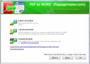 software - Free PDF to Word 1.0.0 screenshot