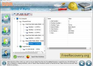 software - Free Recovery 5.3.1.6 screenshot