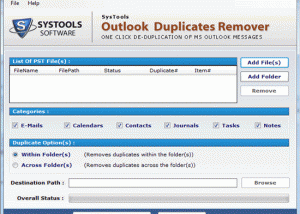 Free Remove Duplicates in Outlook screenshot