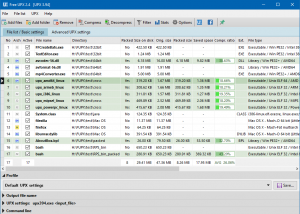 software - Free UPX 2.4 screenshot