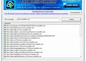 software - Free Website Submitter 1.1.6 screenshot