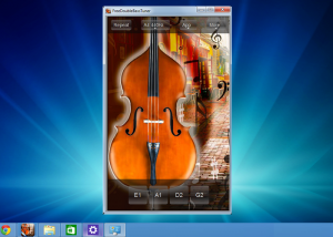 FreeDoubleBassTuner screenshot