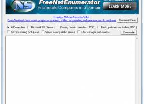 software - FreeNetEnumerator 1.6.5 screenshot