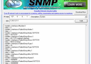 software - FreeSnmp 2.0.3 screenshot