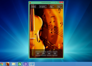 FreeViolinTuner screenshot