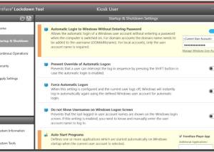 software - FrontFace Lockdown Tool 5.0.2 screenshot