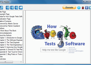 software - FSS ePub Reader 1.0.8.8 screenshot